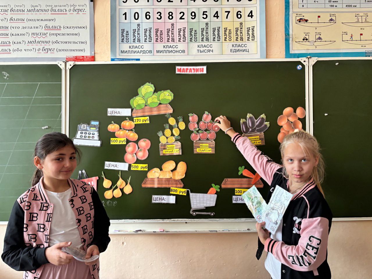 Обучение финансовой грамотности в школе с. Абрамовка.