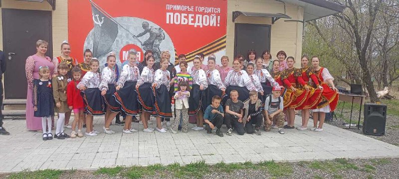 Жители двух сел отметили День Победы концертами и мероприятиями.