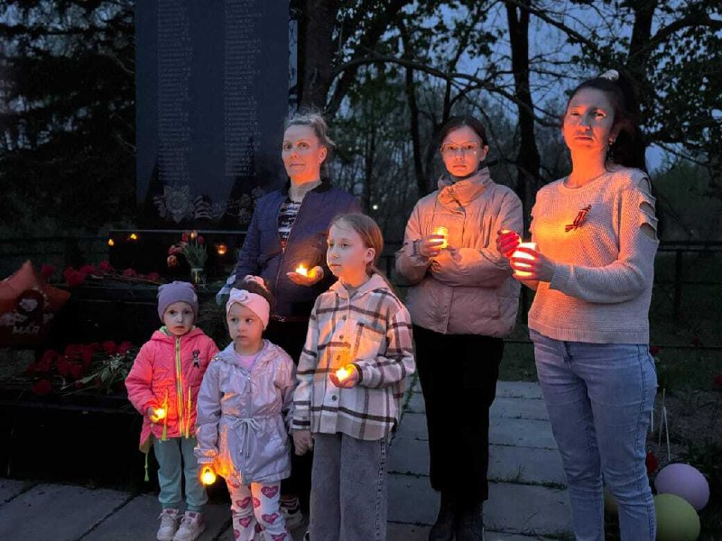 Торжественный митинг в Ширяевке, посвящённый 80-летию Победы.