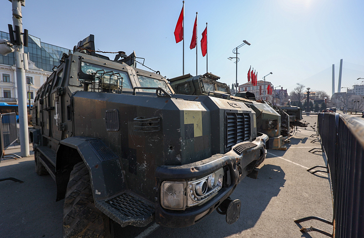 Уникальная выставка трофейной военной техники из зоны СВО откроется на центральной площади столицы Приморья.