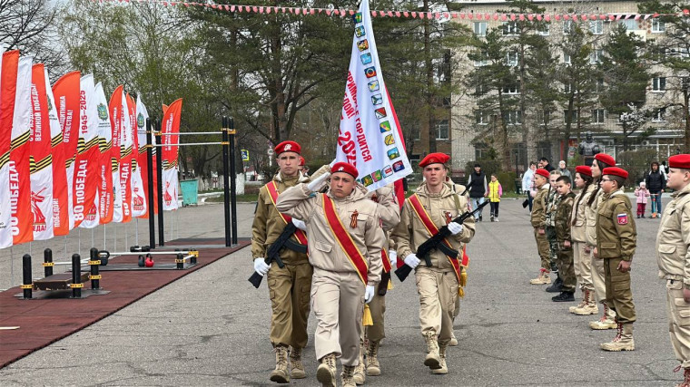 Михайловский муниципальный округ принял "Эстафету Победы"⠀⠀.